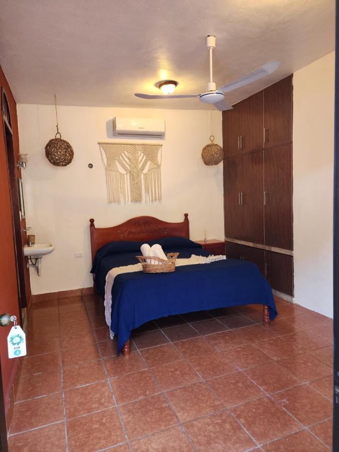 Hotel Maya Antes Navieros Bacalar Exteriör bild